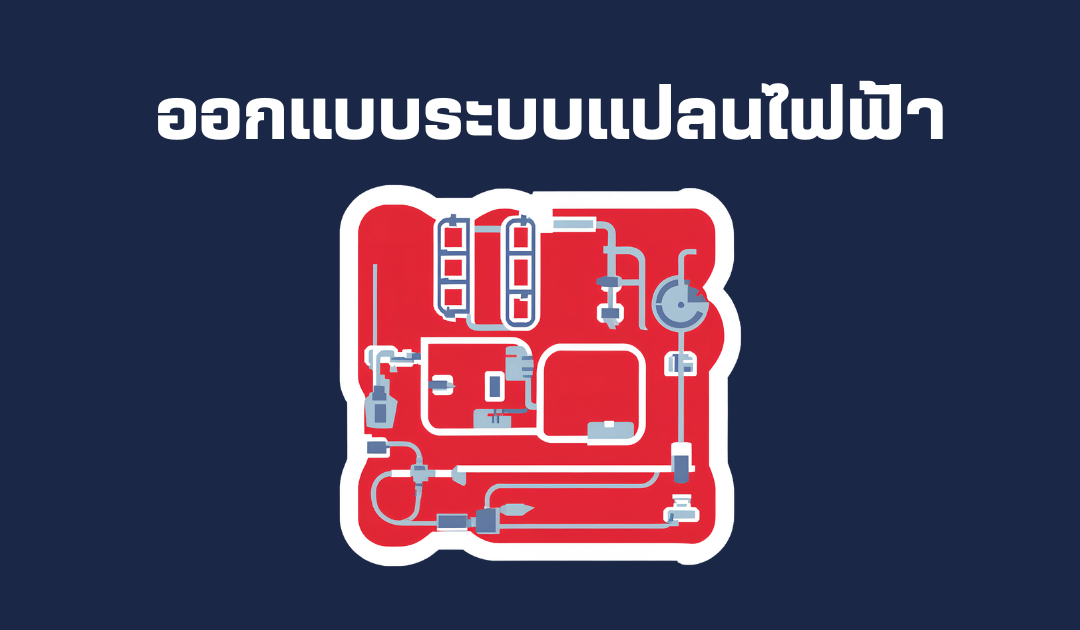 ออกแบบเเปลนไฟฟ้าในอาคาร